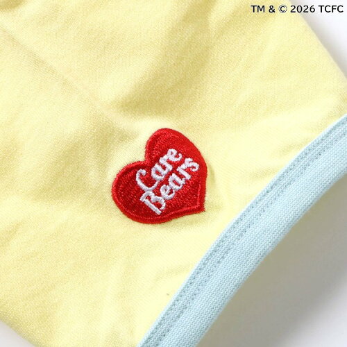 🆕【⭐訂購⭐】🌀 🇯🇵 日本直送 Care Bears 綑邊領 刺繡圖案 短袖T恤［4款選］ 🌀[ELDA-0085][260509]