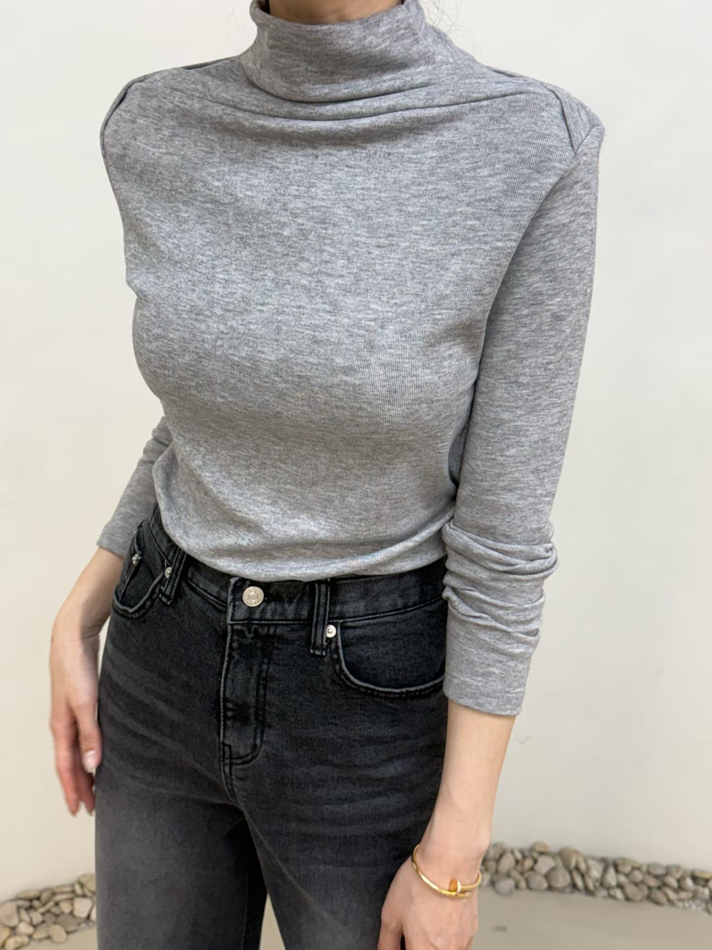 Mid boatneck tee