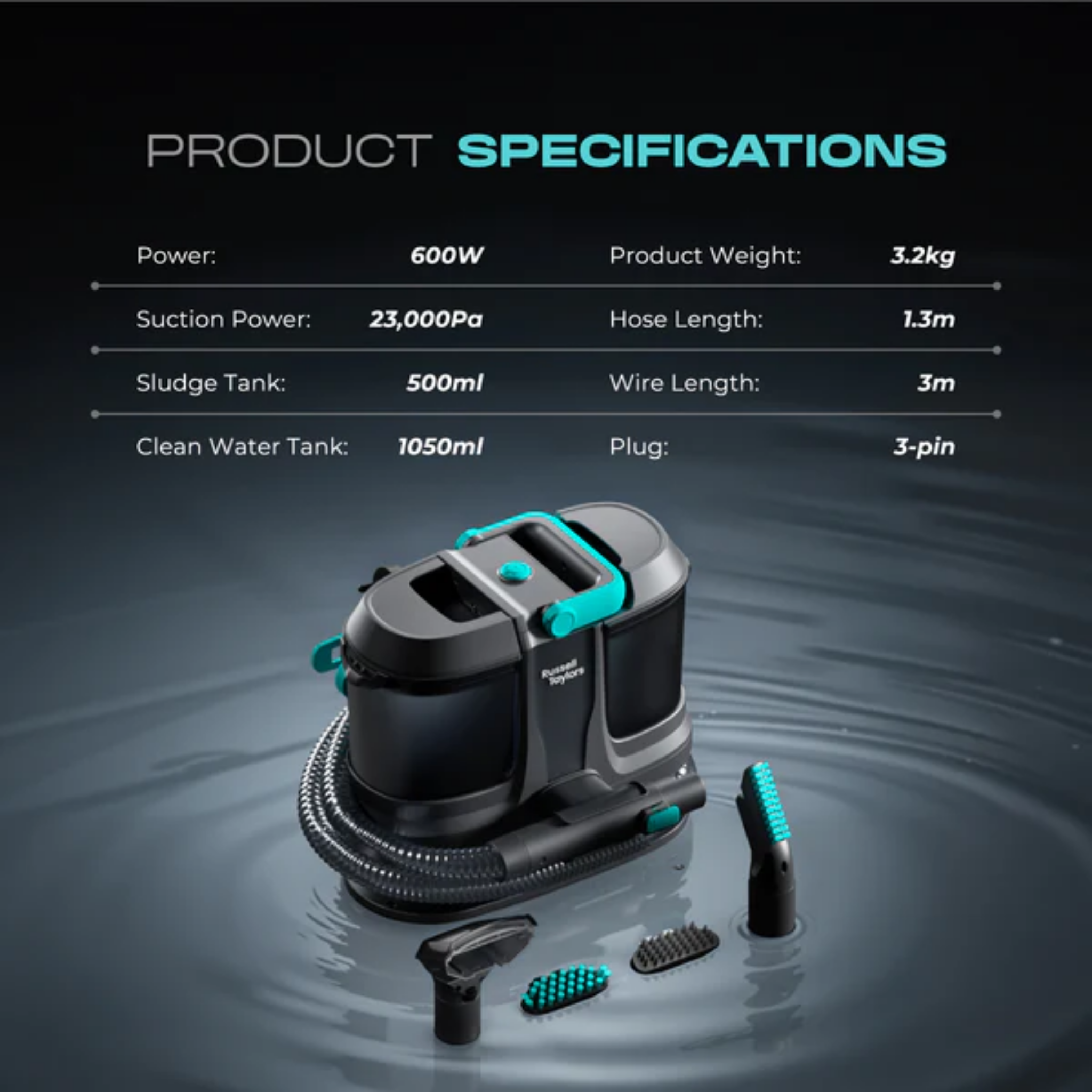 Russell Taylors Portable Spot Cleaner (SC8)