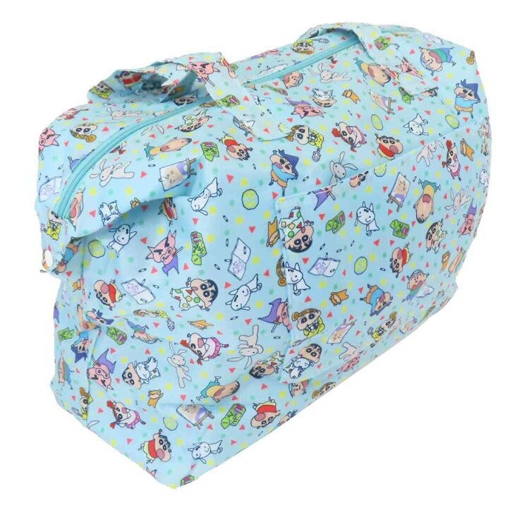 日本直送蠟筆小新旅行袋 可收納