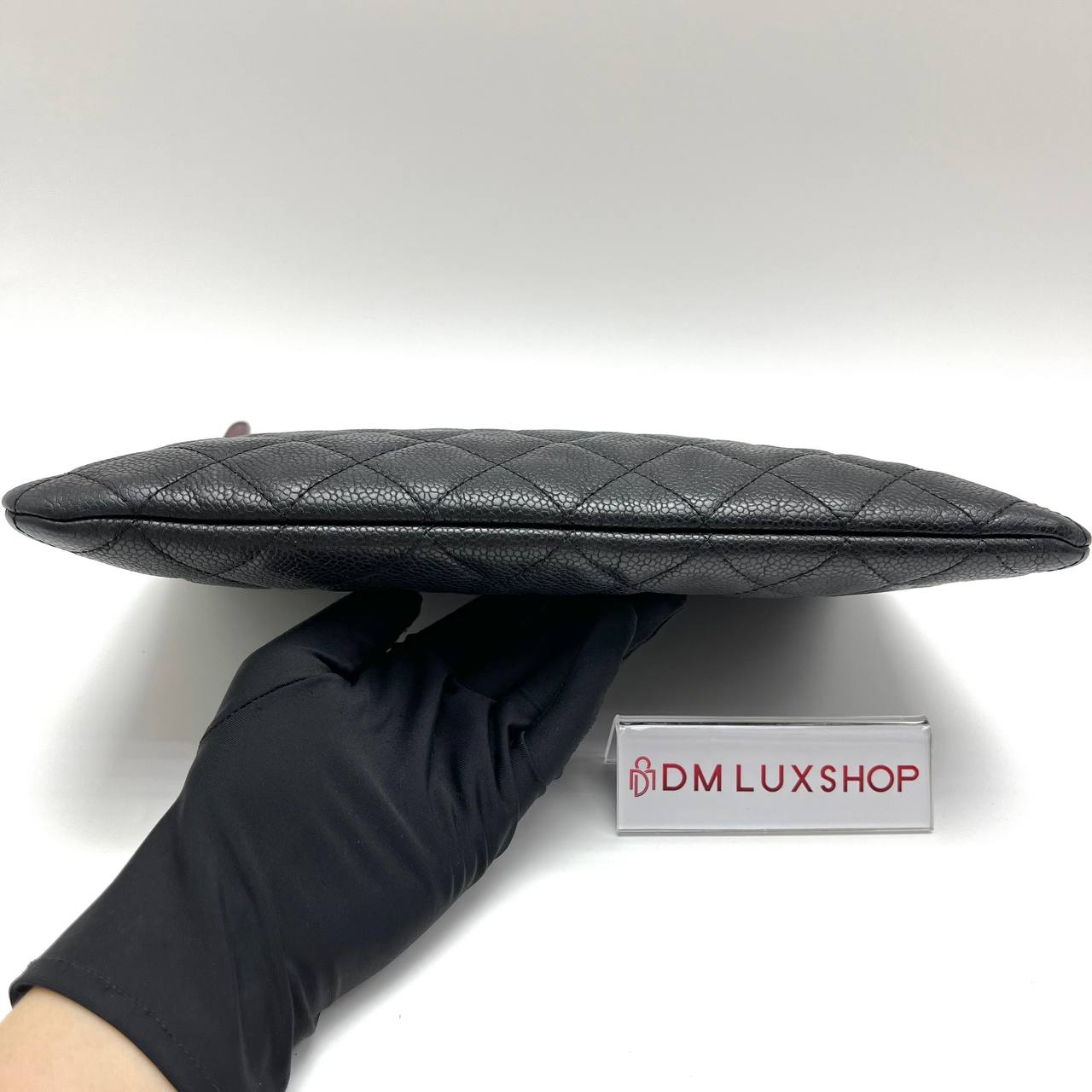 Chanel O Case Black Caviar SHW (Serial 21, Year 2016)