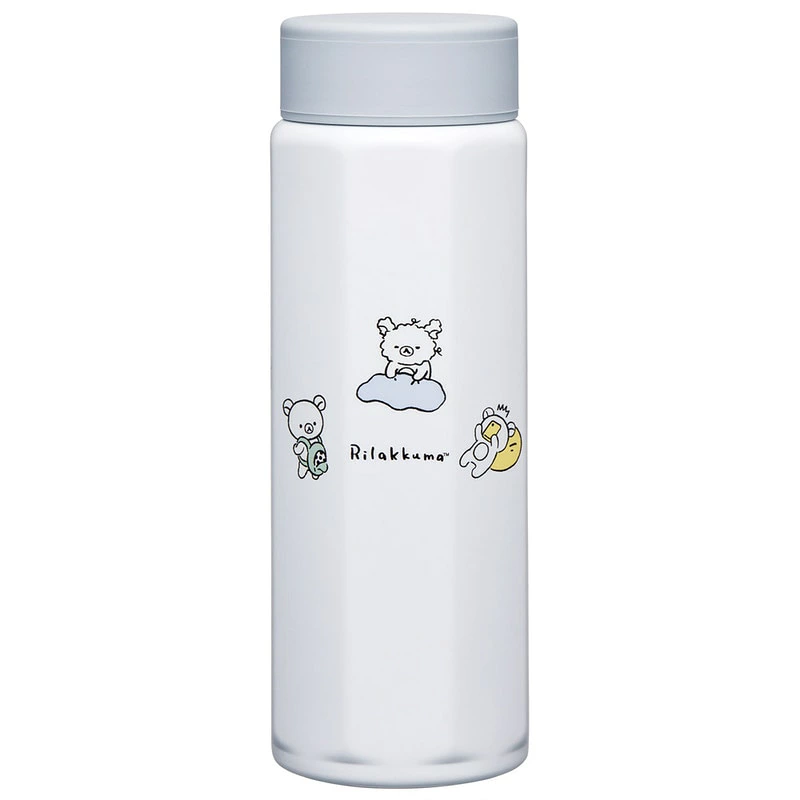 鬆弛熊 BASIC 真空不鏽鋼八角保溫保冷水樽 500ml
