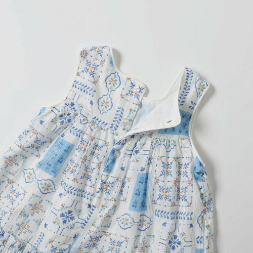 🆕【⭐訂購⭐】🌀 🇯🇵 日本直送 夏季田園風印花 層疊 背心連身裙［2款選］🌀 [ELDA-0067][260507]