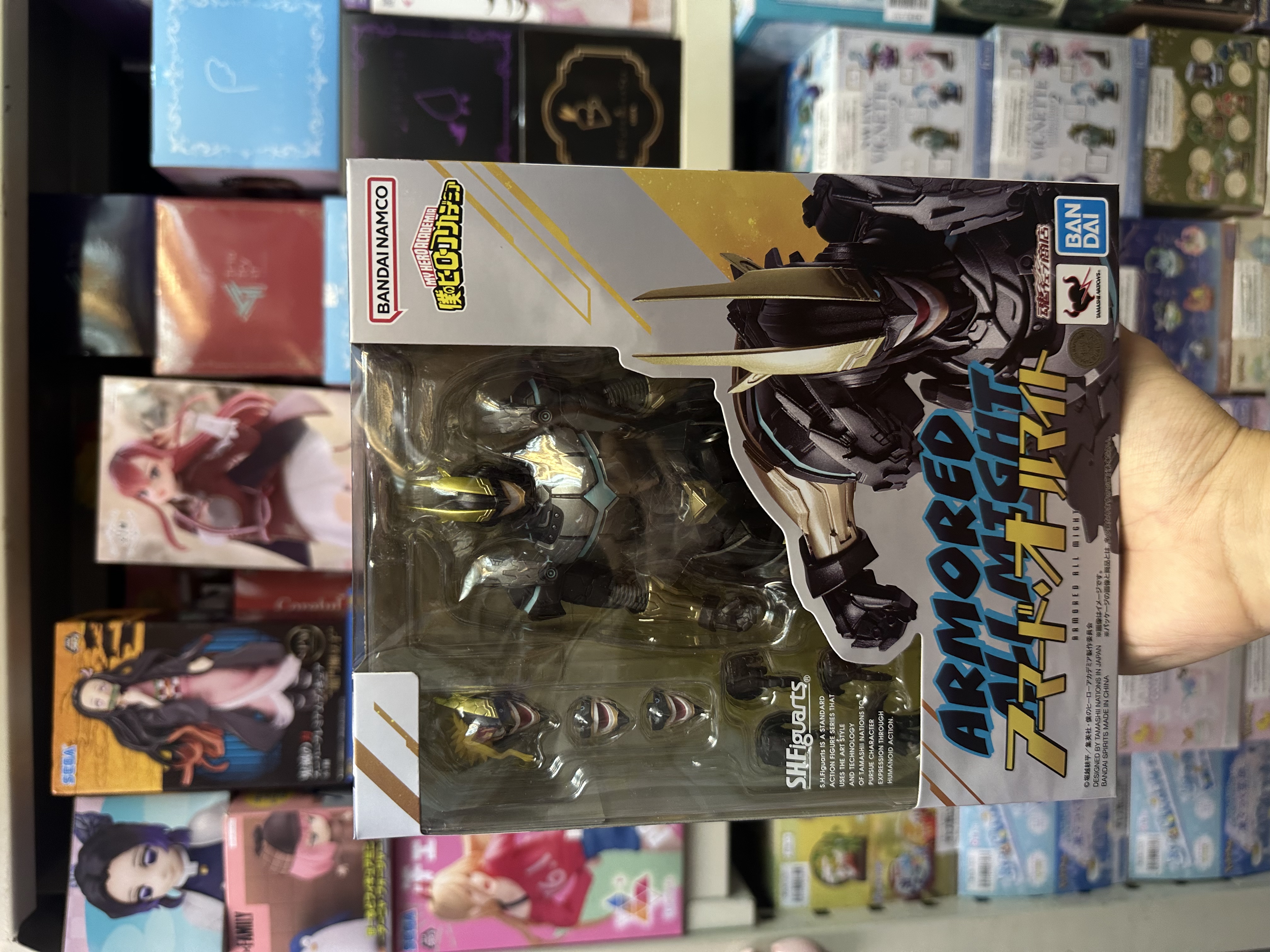 現貨 Bandai SHF 我的英雄學院 Armored All Might 裝甲 All Might