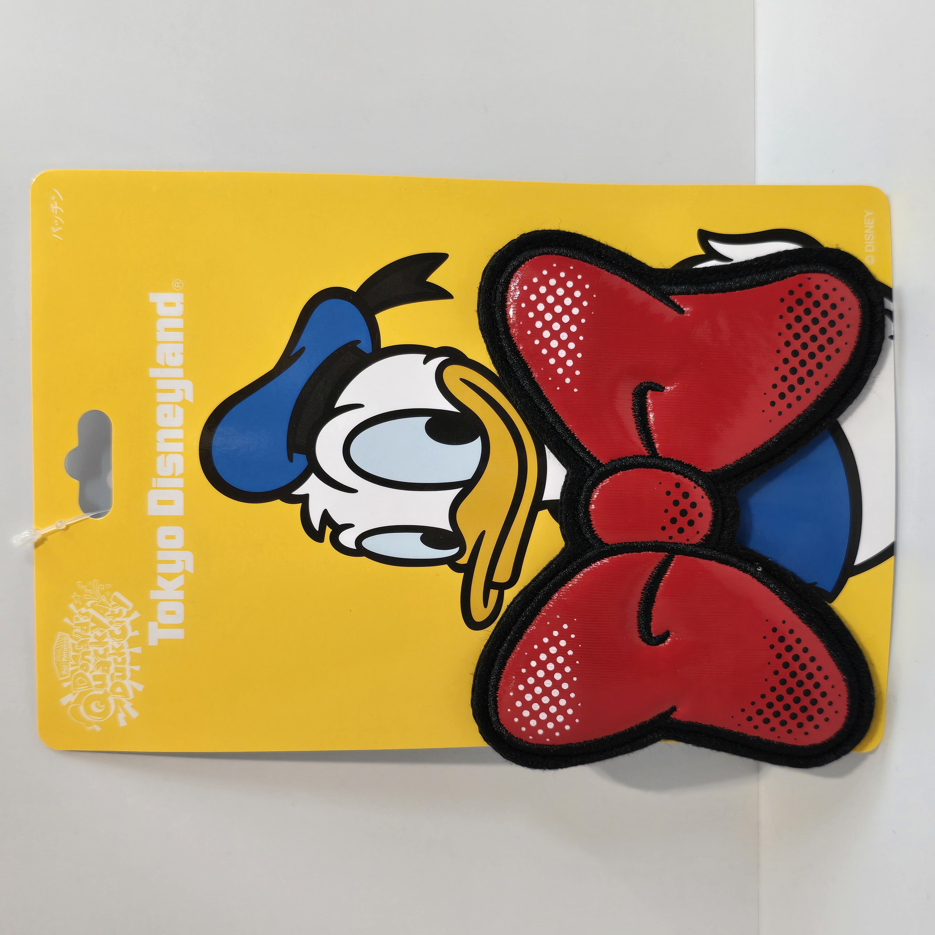 現貨 樂園限定 Donald's Quacky Duck 蝴蝶結髮夾