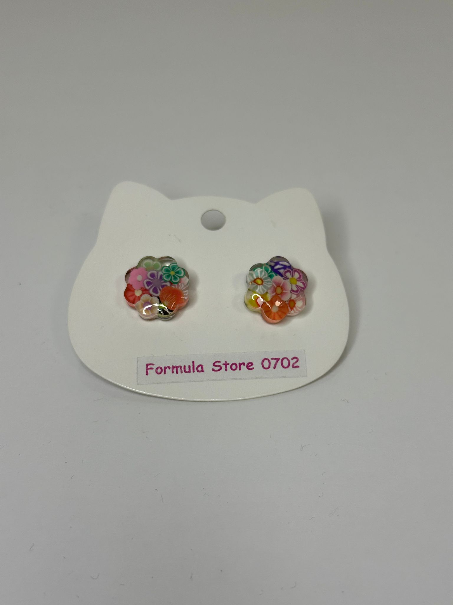 可愛花朵耳環套裝 - Formula Store 0702