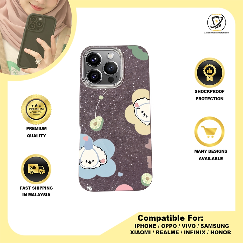 BLING CASE PHONE FOR IPHONE - DESIGN CUTE B