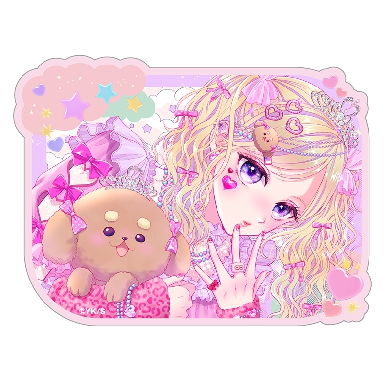 《Pre-Order》Sparkling Sticker｜りぼん Ribbon Summer Greeting (26176-P）