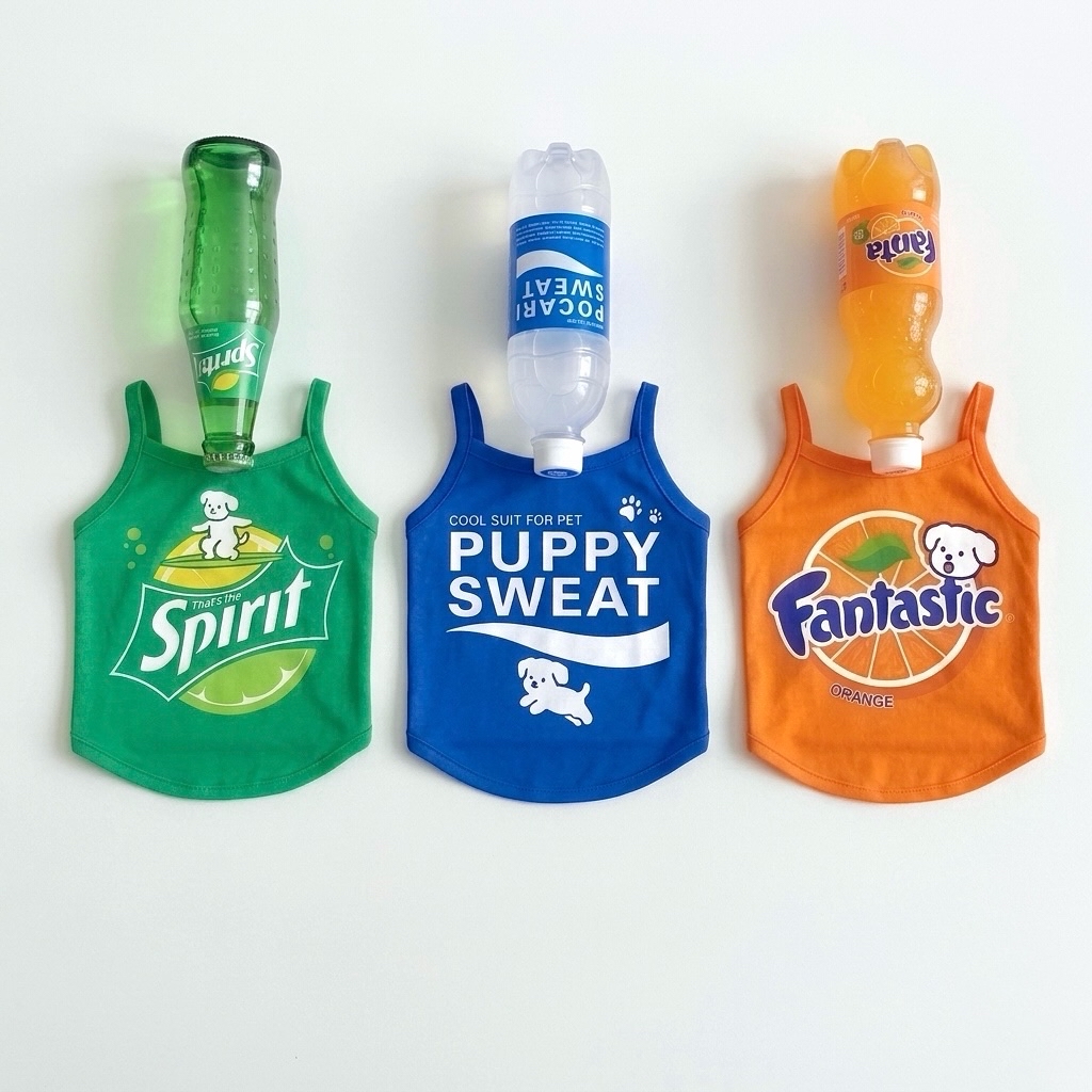 韓國🇰🇷Cooling 涼感汽水造型背心