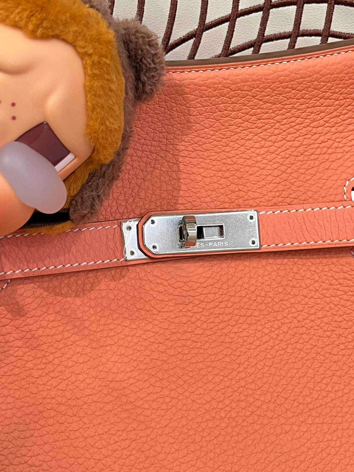 Hermes jypsiere 28, 龍蝦粉STAMP R 100%Authentic,98%new ✅strap✅dust bag✅box 