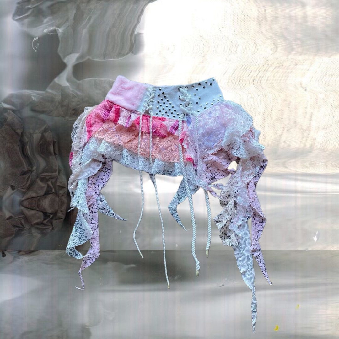 Classic Pink Handmade Skirt