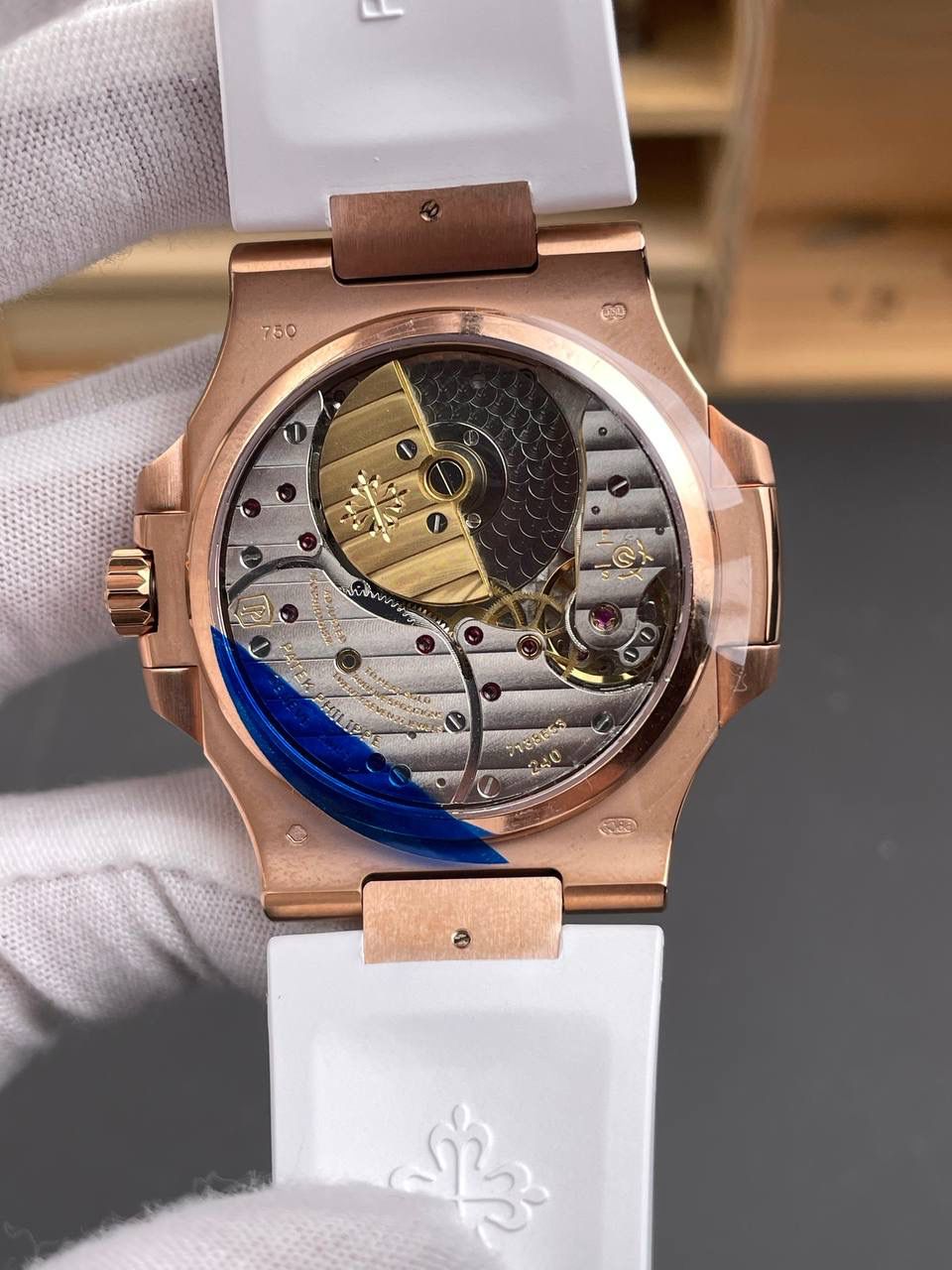 百达鹦鹉螺5712 玫金黑褐盘/40mm/240机/白胶带款🔥🔥