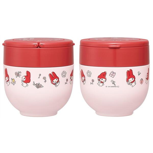 Skater Sanrio My Melody Flower 復古抗菌保溫午餐盒 540ml