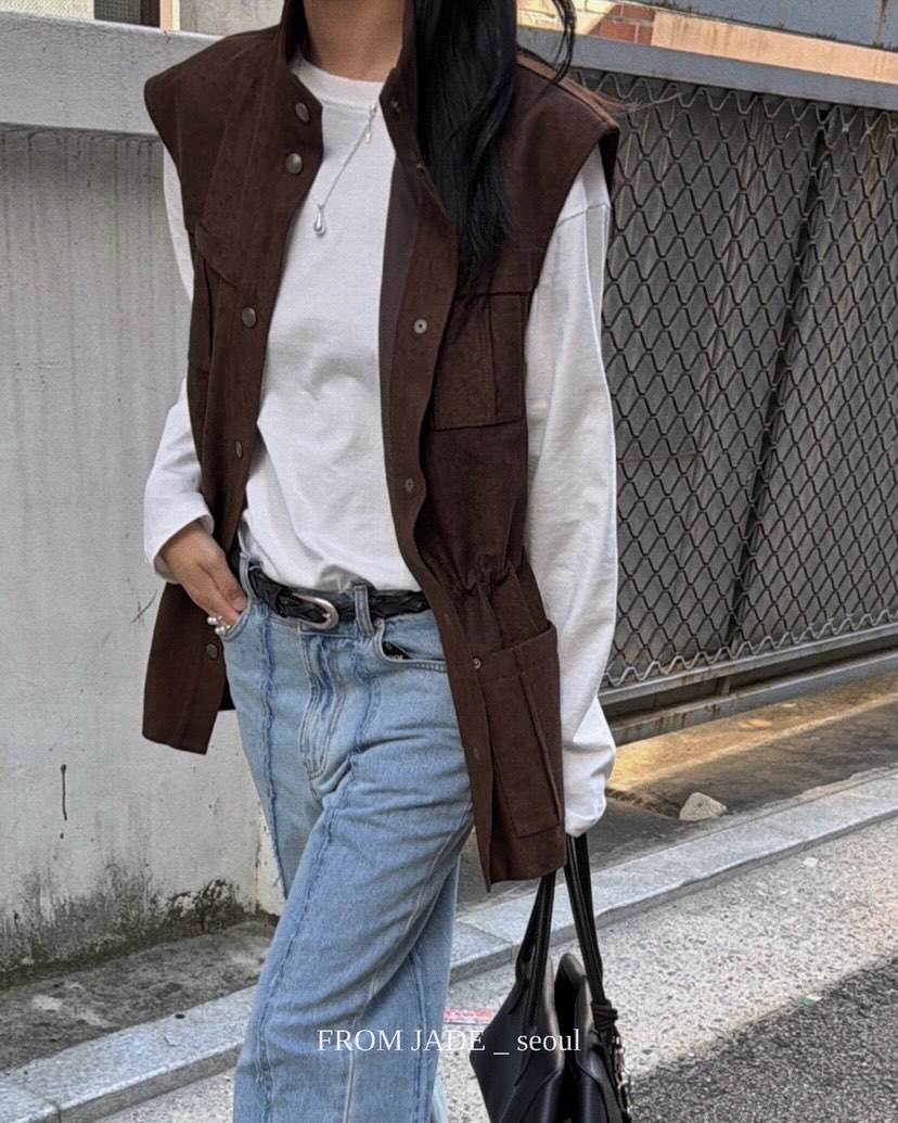 (2026FW) JADEMARKET - VEST JACKET