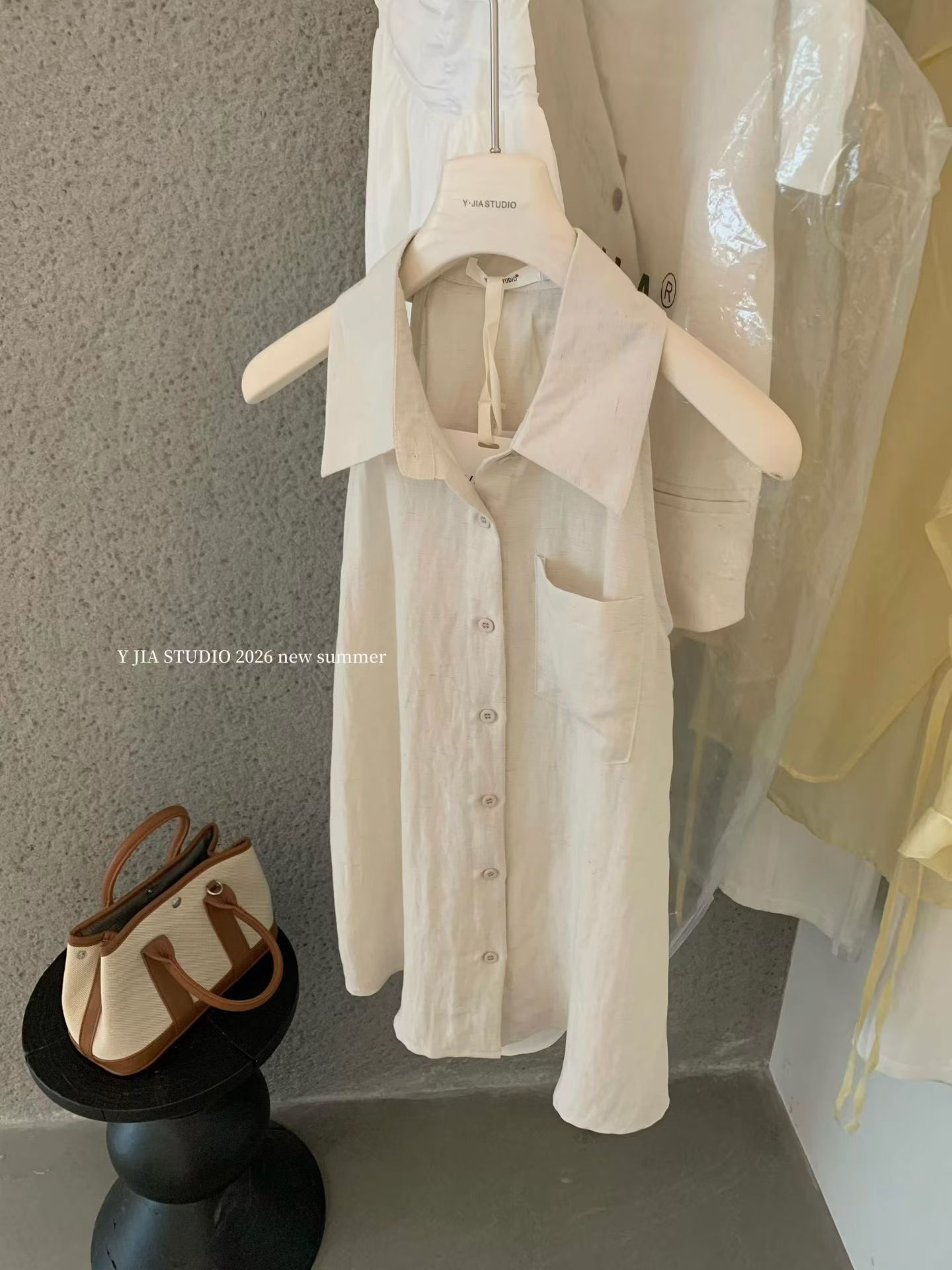 1803 Linen vibe top pants set | 亚麻老钱风套装