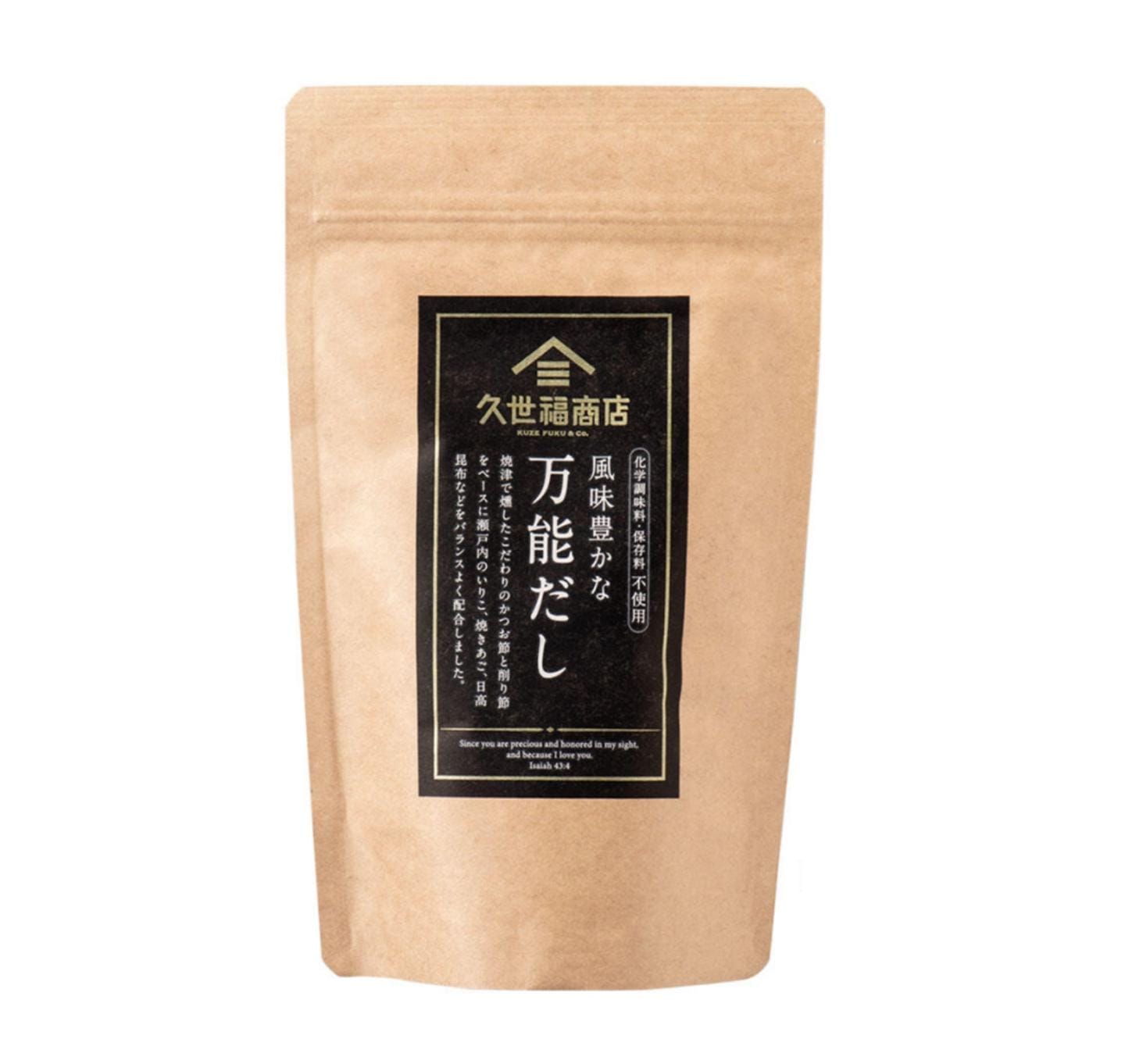 久世福商店 風味豊かな 万能だし 日式高湯包 (15入/120g)