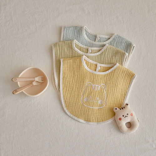 DOTTODOT 七彩棉花糖系列-六重棉紗BIG圍嘴