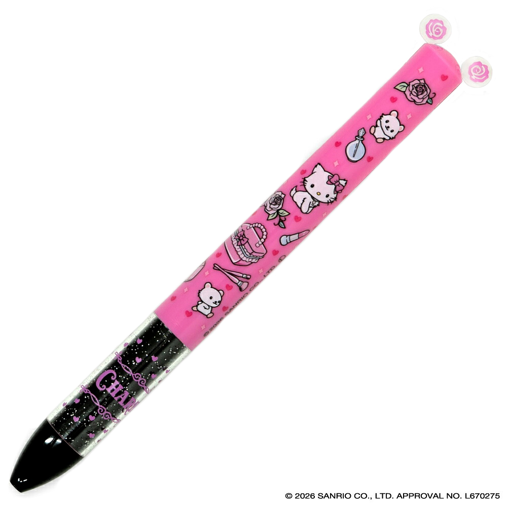 現貨｜Sanrio Charmmy Kitty Hello Kitty貓 日本製 mimi 2色 原子筆 (黑紅) 24519801