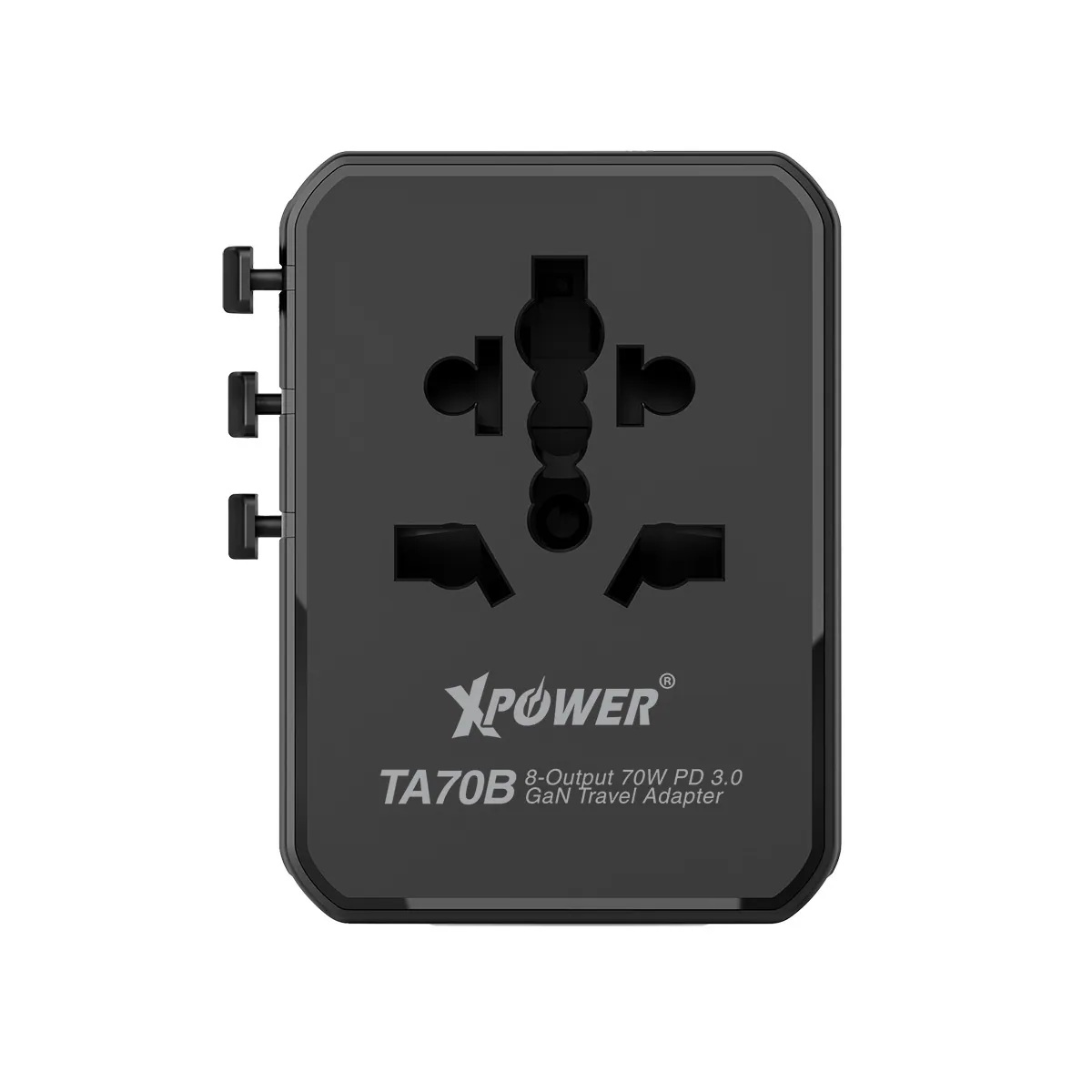 XPower TA70B 8輸出 PD/PPS 70W Gan旅行充電器