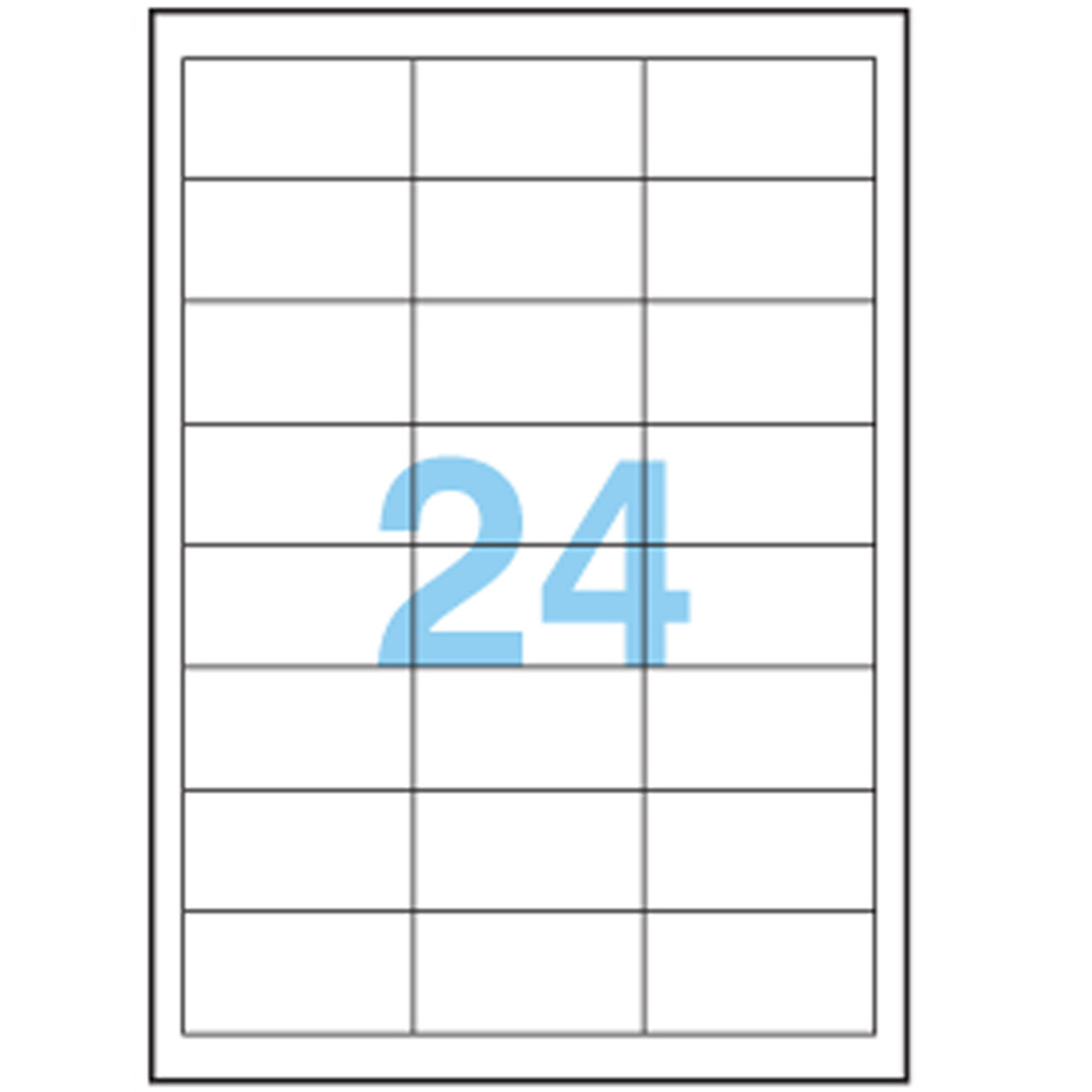 A3658 : ANEOS A4 FSC Multipurpose Label 64.6 x 33.8 mm