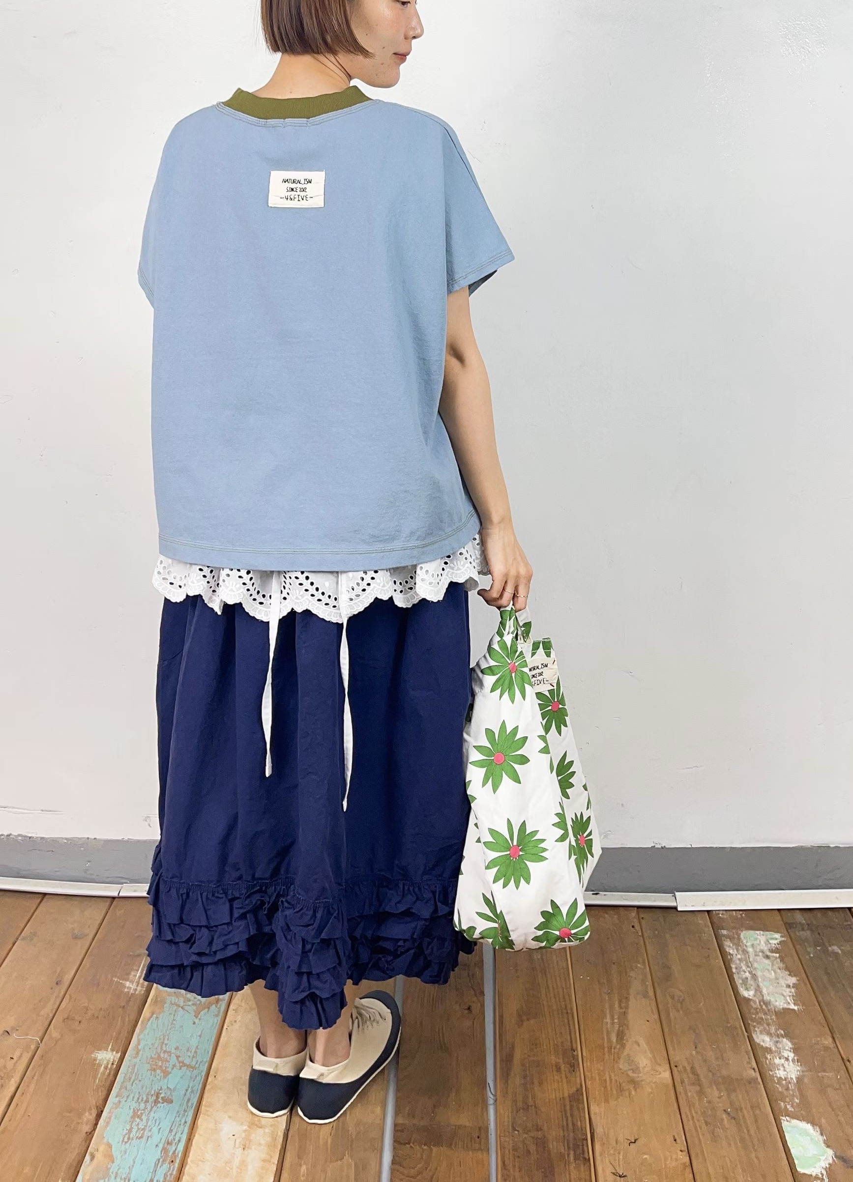 4N5 印花蝴蠂Top