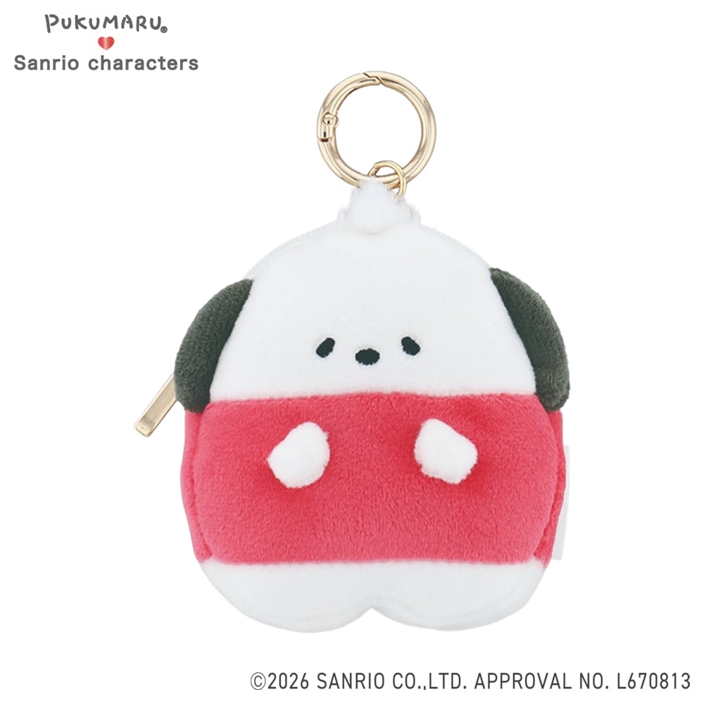 預訂 | 日本版 Sanrio 豆豉眼 肥嘟嘟拉鏈小袋