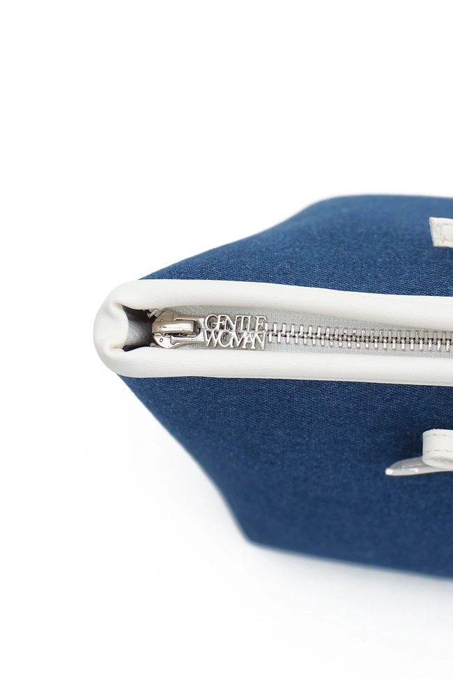 🇹🇭GENTLEWOMAN - 牛仔拼色蝴蝶結手袋代購