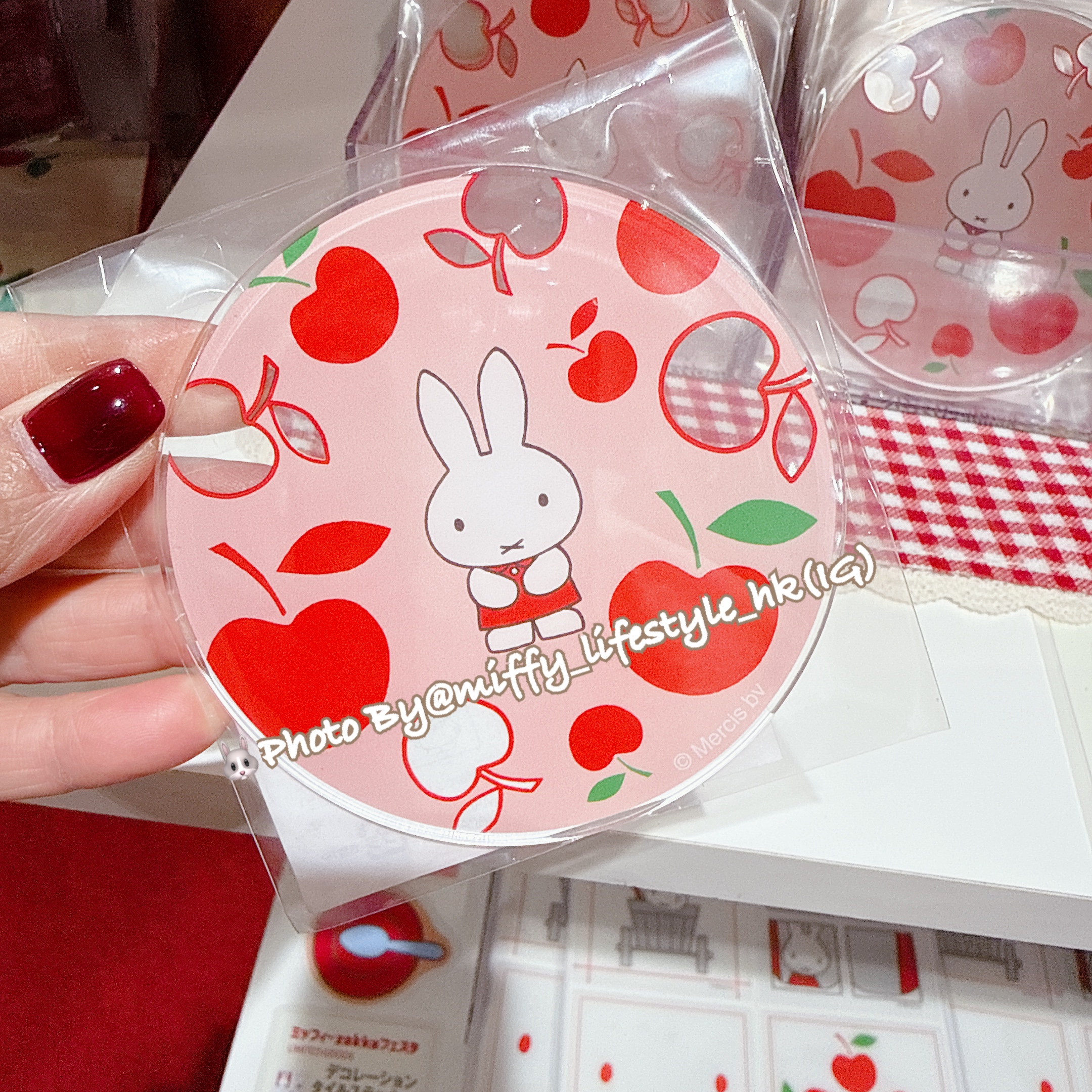 🐰現貨 -  2026 Zakka miffy 展覽限定 "miffy 亞克力杯墊 "