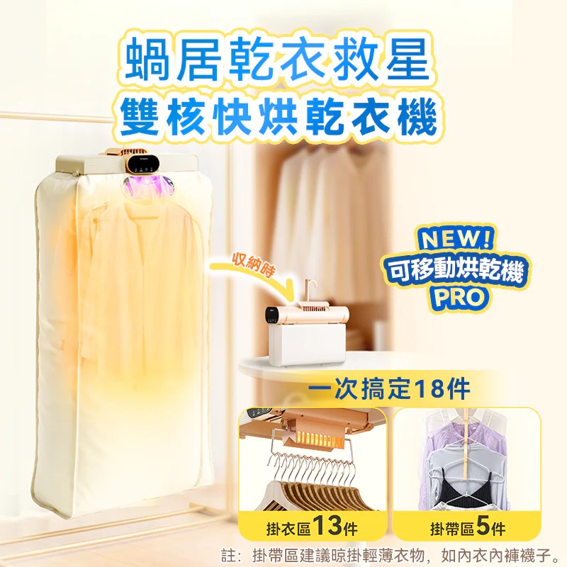 Yohome MiniFold 烘乾機 PRO 2.0 -可移動 (訂貨4-7天)