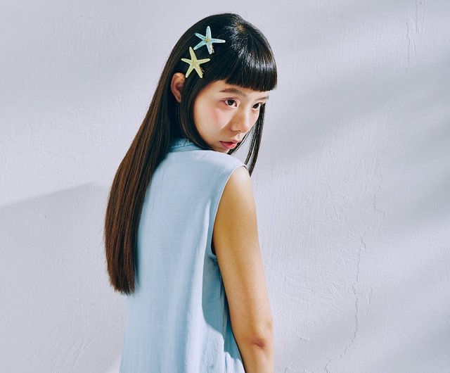 海星 髮夾 鴨嘴夾