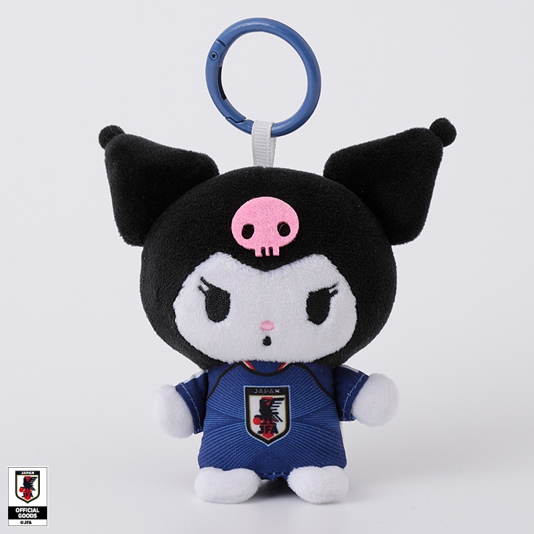 🌸 【預訂】Kuromi 公仔掛飾(Mini) - Sanrio x Japan National Football Team Ver. 2026