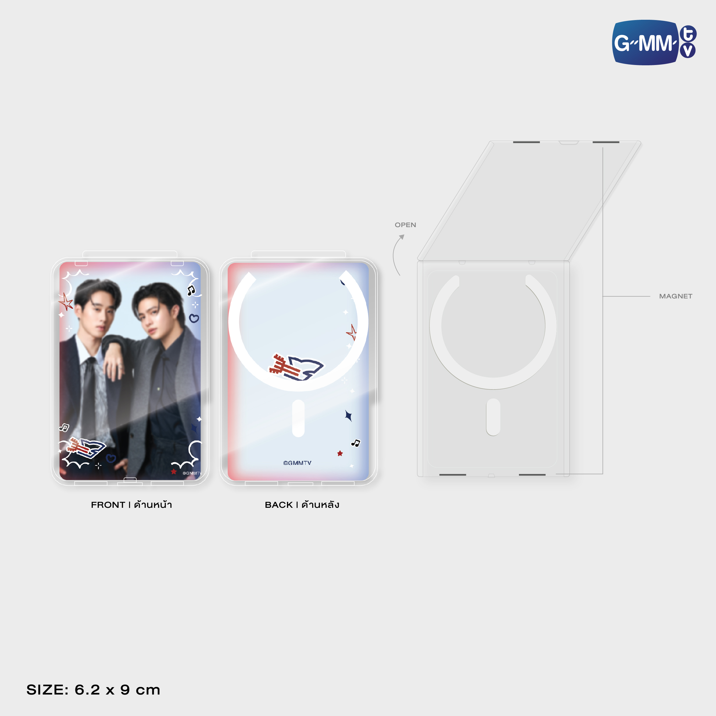 WILLIAMEST ACRYLIC MAGNETIC CARD HOLDER | TAIPEI POP UP STORE JUN 2026