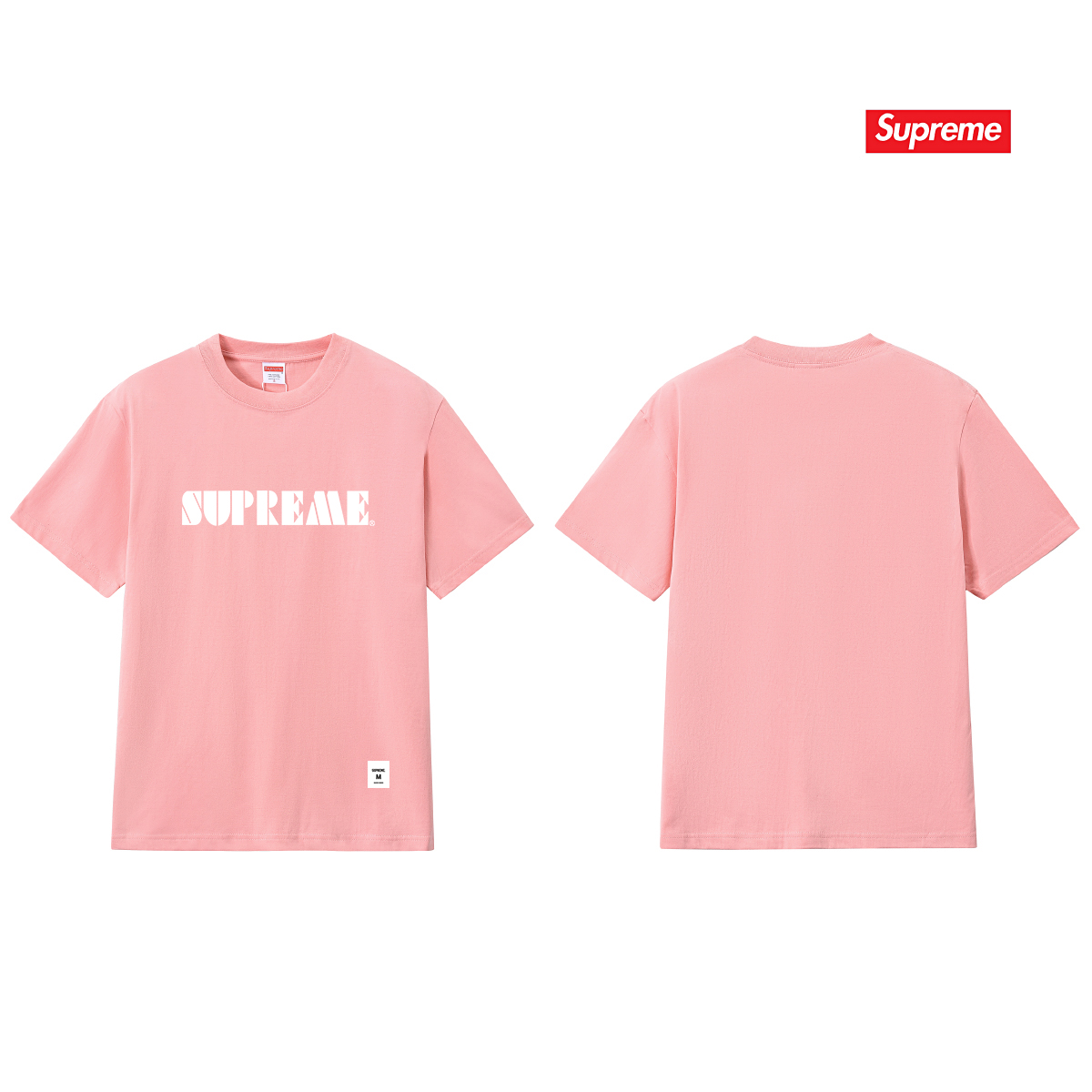 Supreme Stencil Embroidered S/S Top Tee