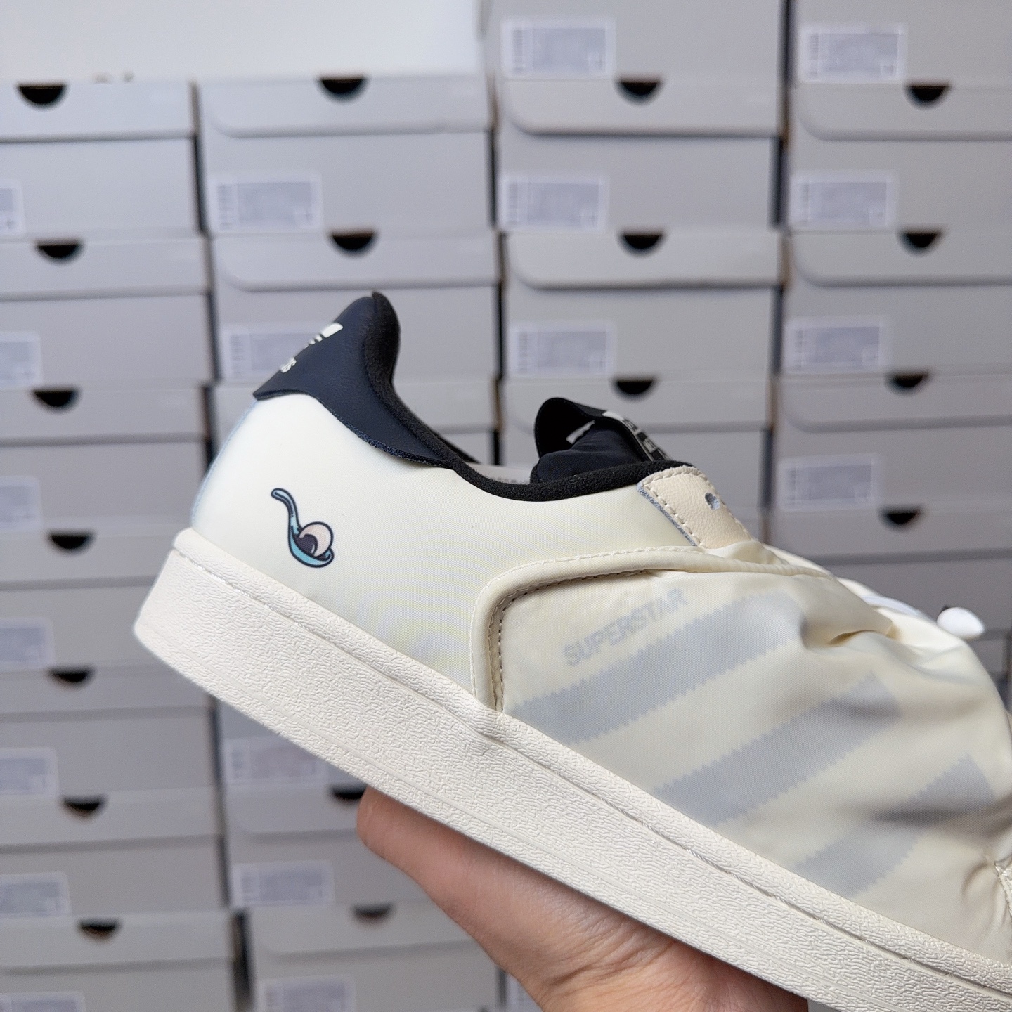 Adidas x Melting Sadness Superstar 'Bai Da Shu Shi' ID9474