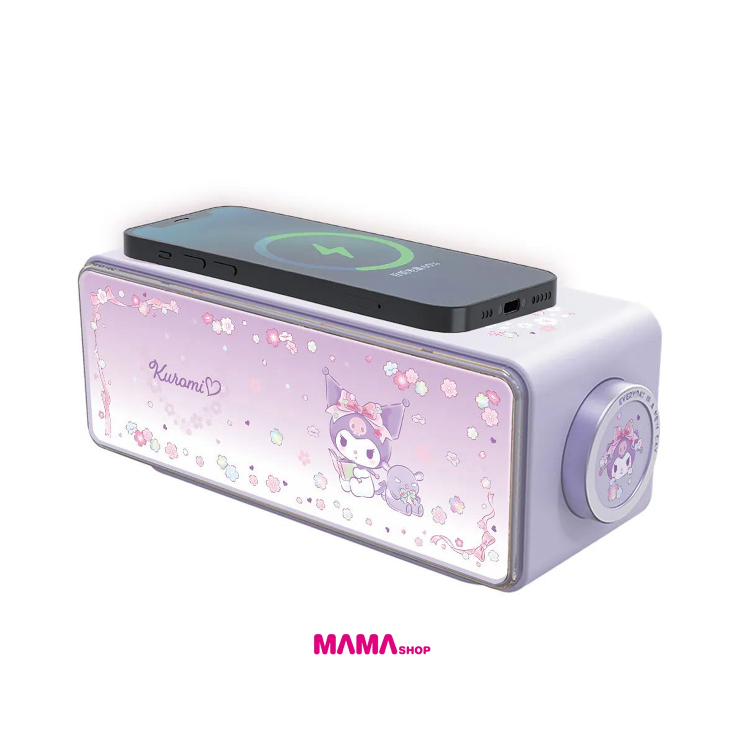 Sanrio Kuromi Rhythm F05 無線充電+無線藍牙喇叭小夜燈