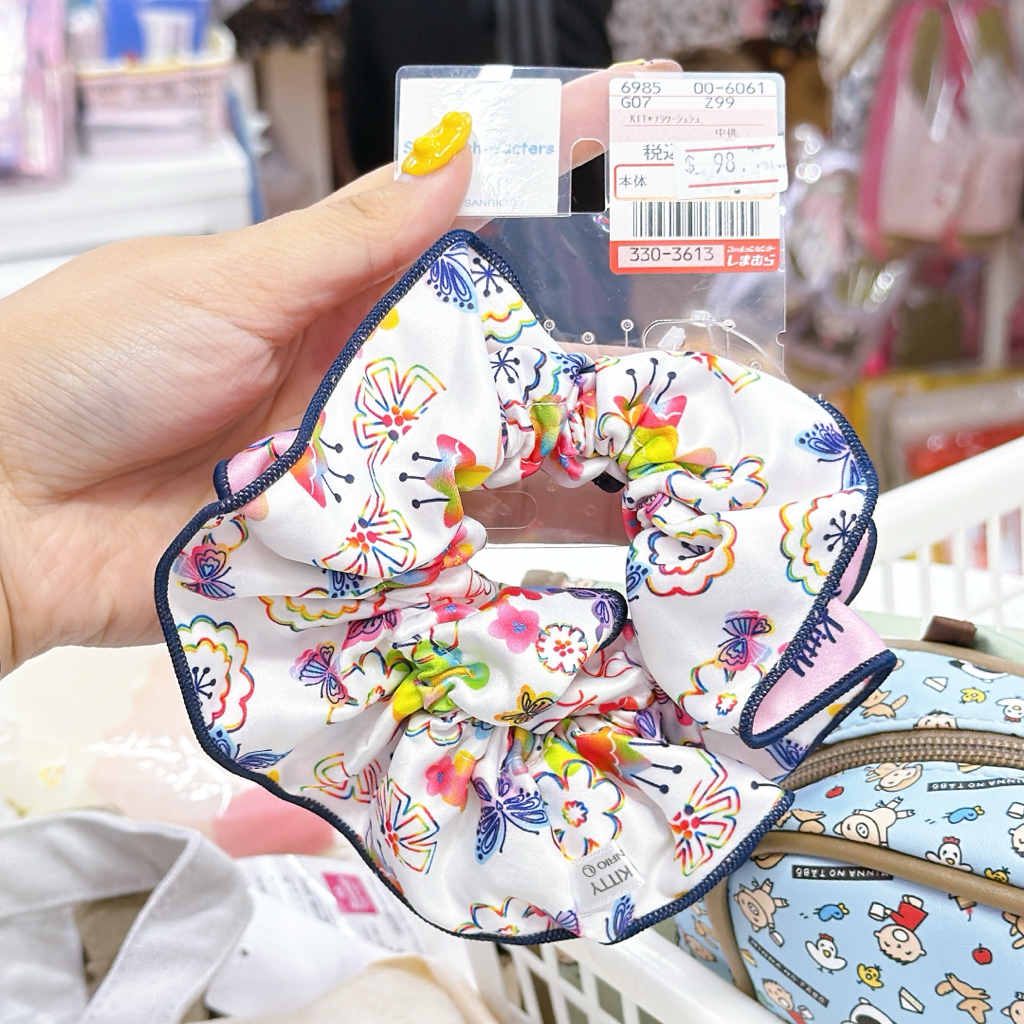 日本直送sanrio夏天黑皮系列頭飾/鎖匙扣/髮夾