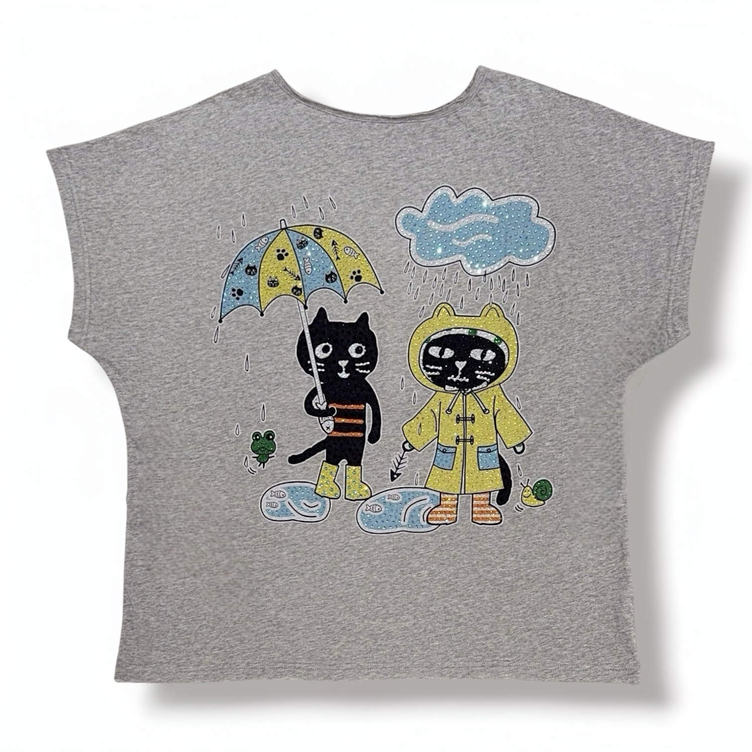 Me&Yo Rainy Cats Tee