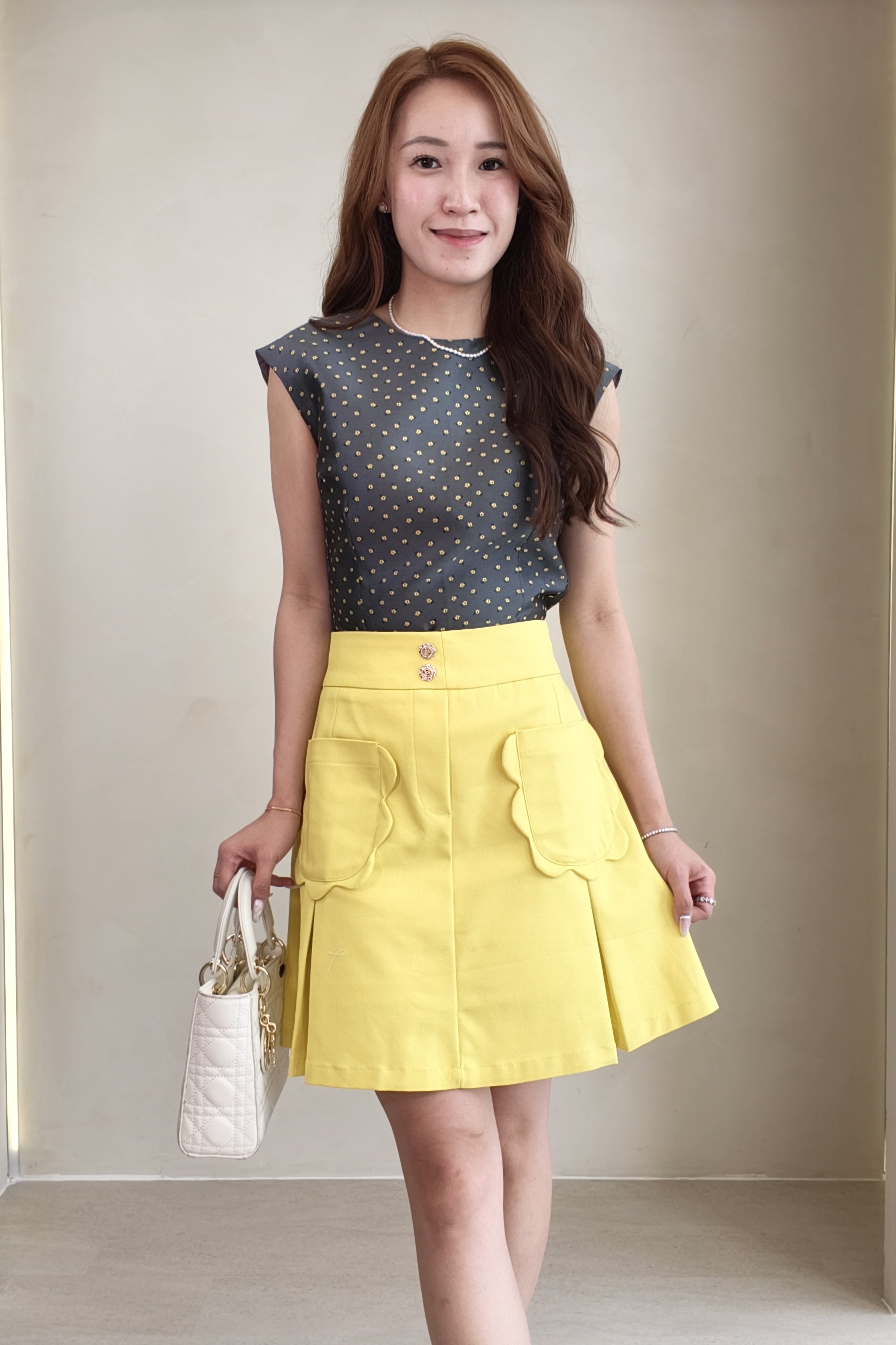 CB2677 Dot Muse Jacquard Top