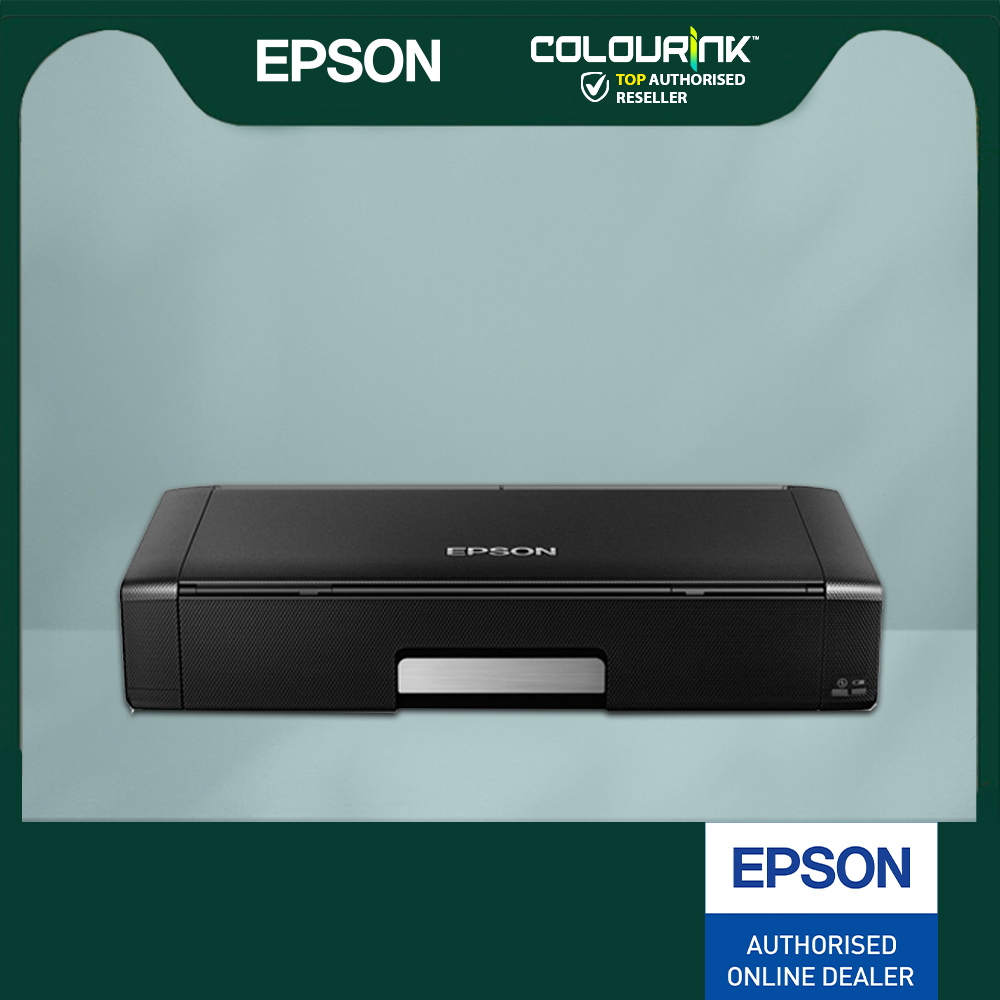 Epson WorkForce WF-100 Portable A4 Inkjet Mobile Printer Wi-Fi Direct Print Built-in Battery TR150 Officejet 250 WF100