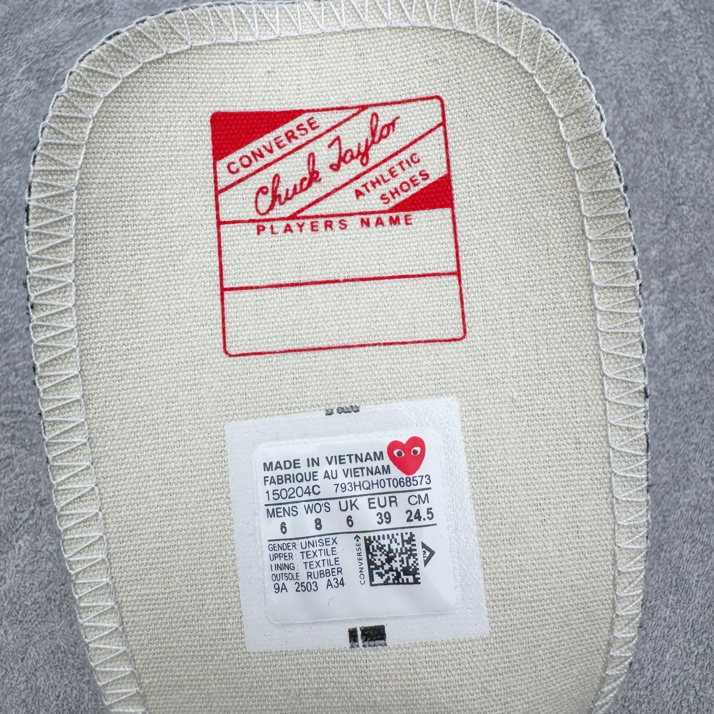 Comme des Garçons Play x Converse Chuck 70