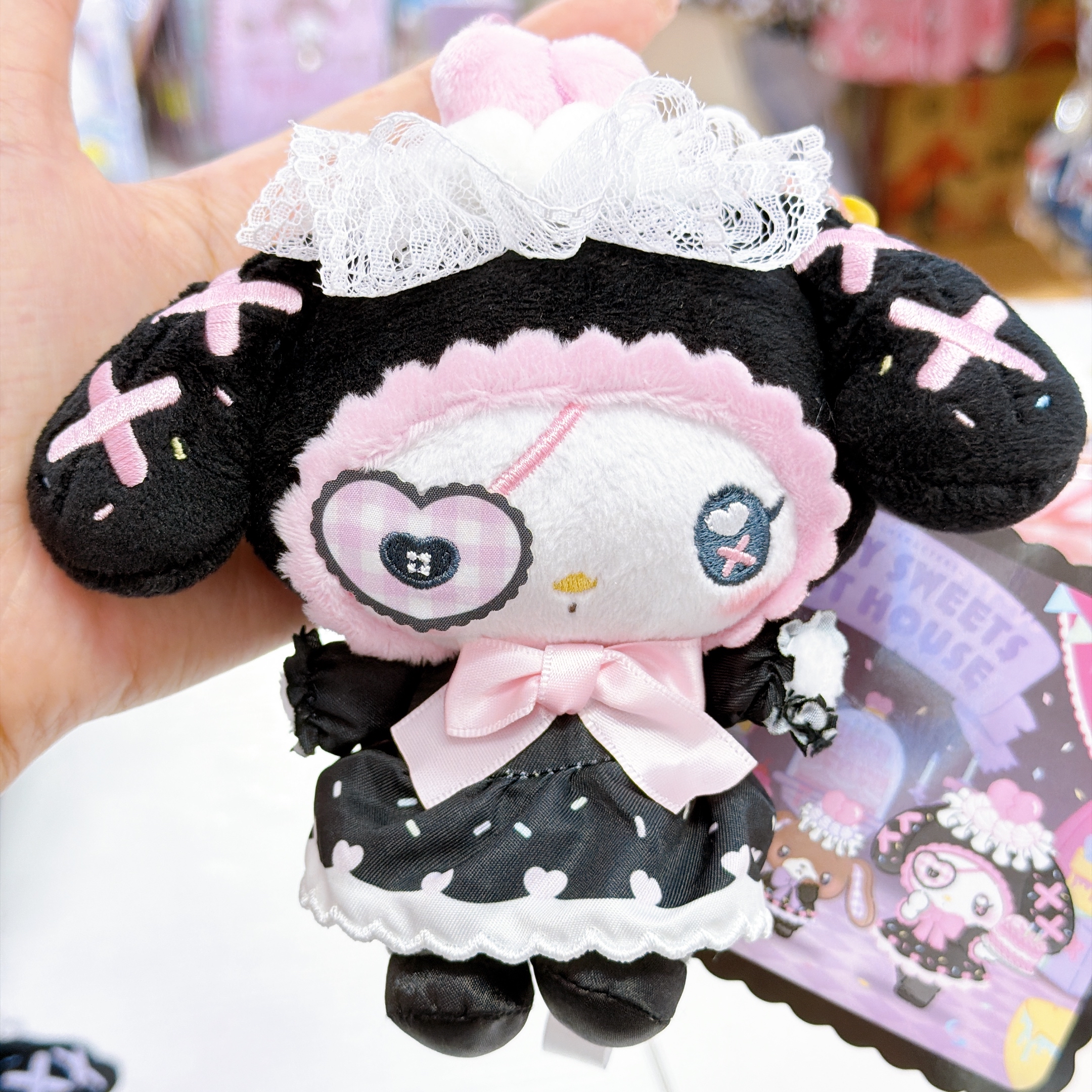 日本直送Sanrio限定版 Dreamy sweets Ghost house 系列Kurumi Melody公仔掛飾