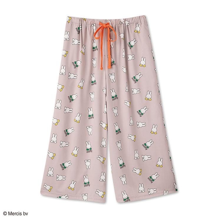 獨家發售日本直送 Miffy 冷感家居七分褲 