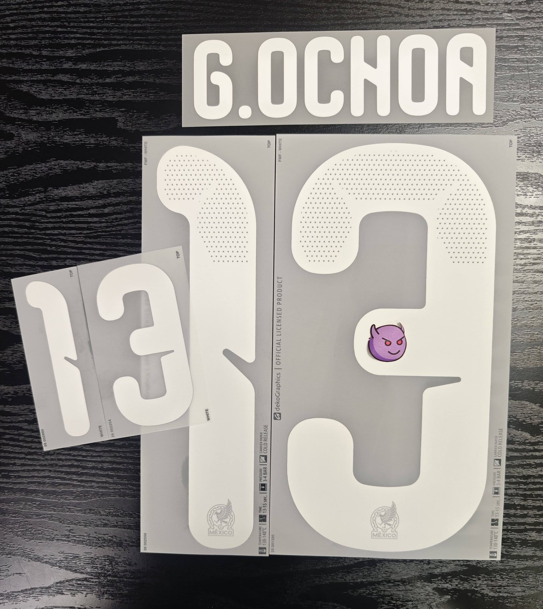 原裝 2026 墨西哥 主 龍門 G.OCHOA印字