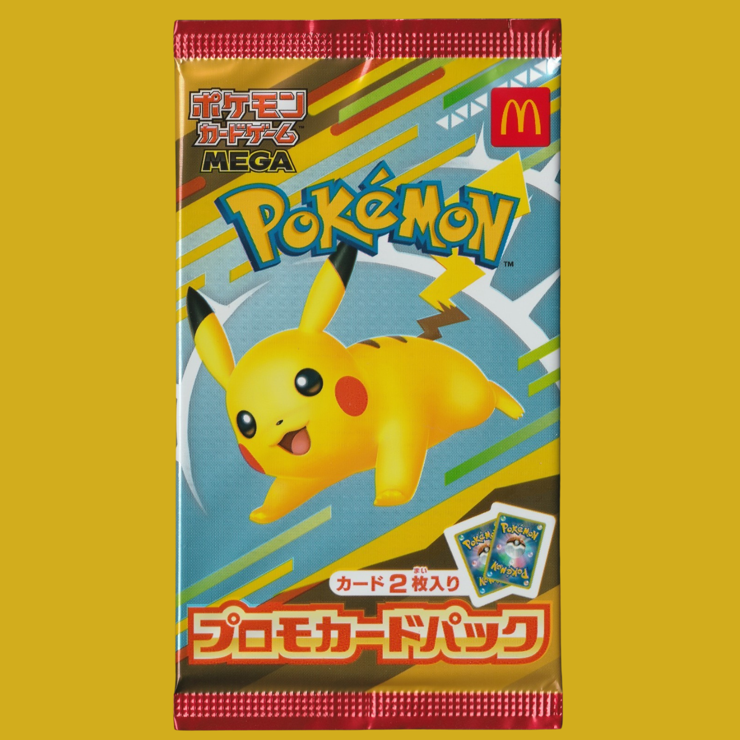 japan Mcdonalds pokemon card （未開封，內有2張咭）