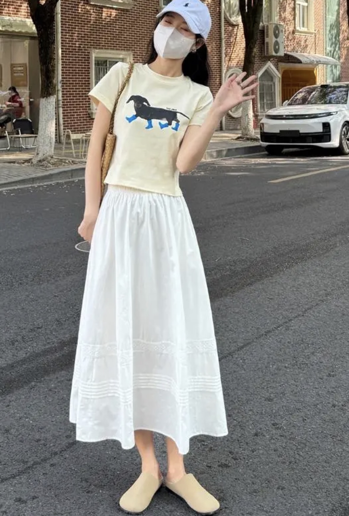 TP550雨靴小狗上衣