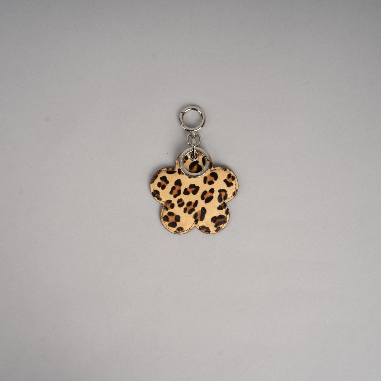 【26SS】 預訂_Flower Mirror Keyring By Bucks & leather