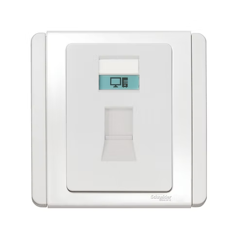 施耐德 NEO 凝白 單位 CAT5E數據插座