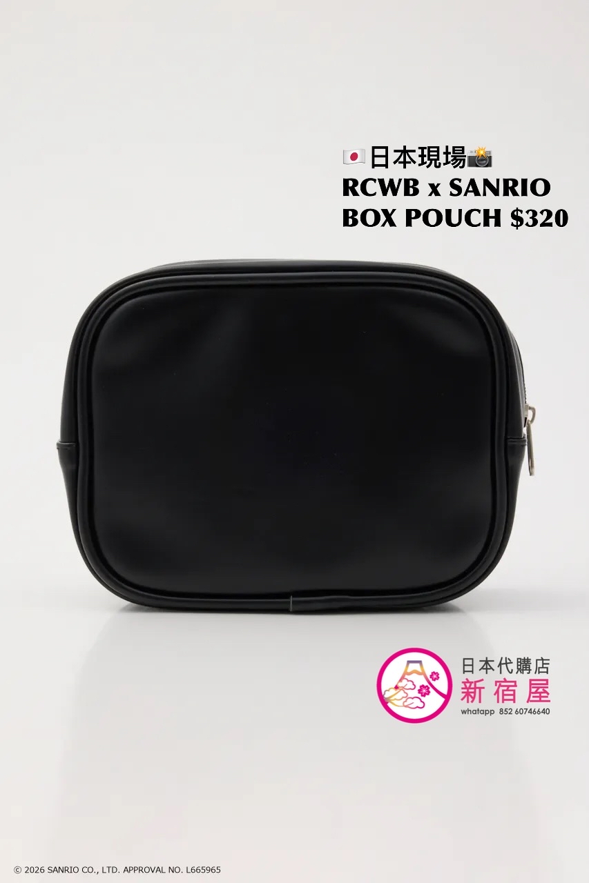 RODEO CROWNS WIDE BOWL x SANRIO BOX POUCH