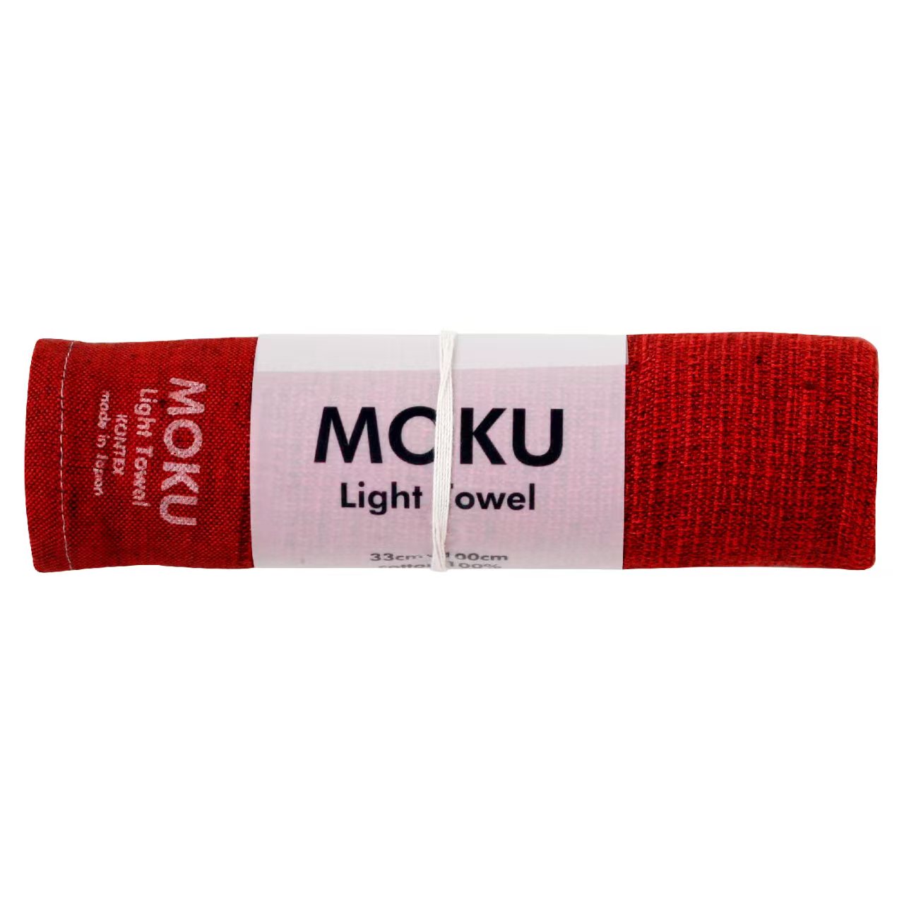 【日本毛巾天花板】日本製 Kontex Moku 純棉輕薄吸水速乾長毛巾 (33x100cm)｜行山運動、沖涼旅行必備今治毛巾