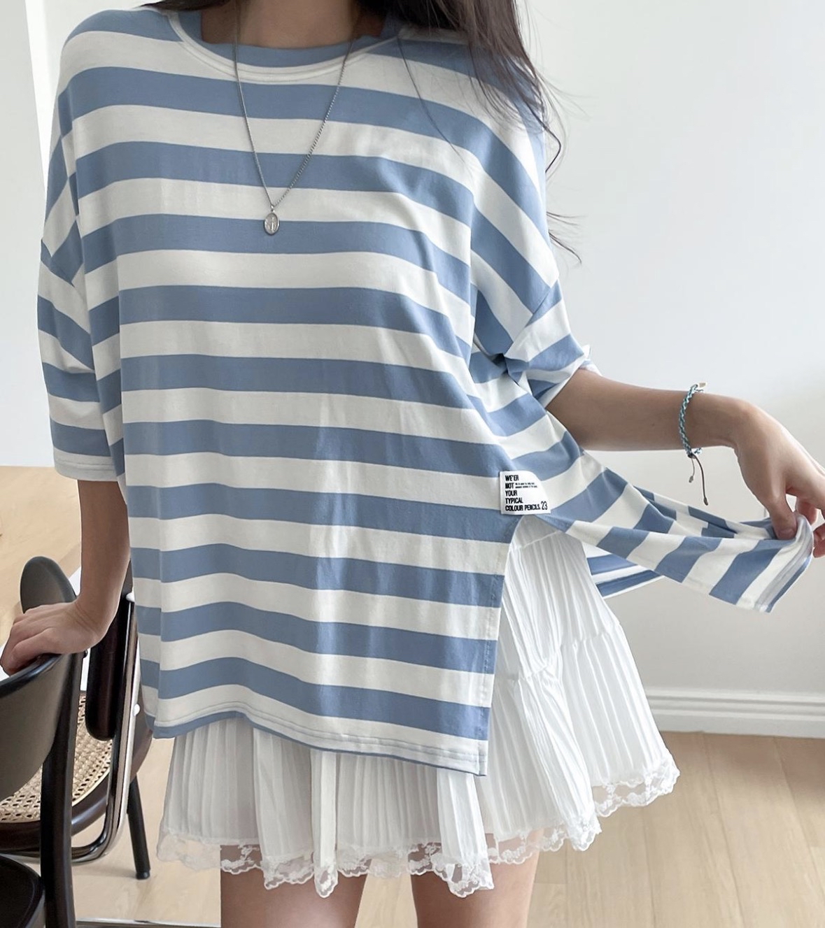 🍀初春優惠🌼 橫間鬆身Tee